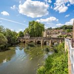 The river and the old bridge at Bradford-on-Avon